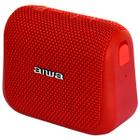 Caixa de som Speaker Aiwa AWKF3R 5 Watts e Microfone - Vermelho