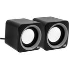 Caixa de som Speaker Mtek SP-U04 USB/3.5MM Estereo - Preto