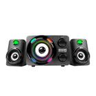 Caixa de Som Subwoofer Gamer Stereo SS9800 com Leds 7 Cores - K-MEX