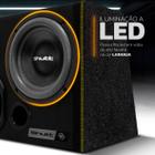 Caixa De Som Trio Dutada Shutt Subwoofer Concept 8 Polegadas 400w LED + Driver + Corneta + Tweeter