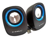 Caixa De Som X-Cell Xc-Cm-01 - 5W Rms - Azul