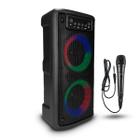 Caixa De Son Bluetooth Potente 20W Grande Karaoke Fm Usb - DLM