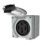 Caixa de tomada elétrica RV STARELO NEMA 14-50R 125/250V 50A ETL Lis