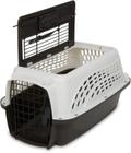 Caixa De Transporte 2 Door Top Load Kennel - Duas Portas Petmate Para Cães e Gatos Até 4,5kg - Branco