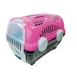Caixa de Transporte Furacao Pet Luxo Rosa N3
