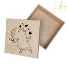 Caixa Em MDF Decorada Meme Momento Capivara Presente Divertido 15x15x5 - Expresso da Madeira