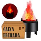 Caixa Fechada 48 Unidades Chama Efeito Fogo Portátil Led Festa Junina DS9931