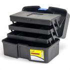 Caixa Ferramenta Polymer 14'' Com 2 Bandejas + 1 Estojo 4043X