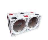 Caixa Full Trap Para Subwoofer De 15 Em Mdf - Gd Sound Box