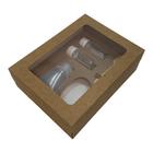 Caixa Kit Infantil para Ovo de Páscoa de Colher - 100g - Pacote com 10 unidades - Kraft