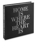 Caixa Livro Decorativa Home Is Where The Heart Is 30x30cm 11704 Mart