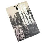 Caixa Livro Decorativa Preta Janela De New York 26X17X4Cm