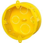 Caixa Luz Krona Octogno Amarela 4x4 Embalagem com 12 Unidades