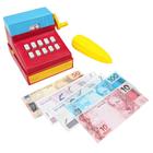 Caixa Máquina Registradora Brinquedo Infantil Dinheiro Fruta