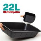 Caixa Masseira 22l De Pedreiro Para Manuseio Concreto - Toodou