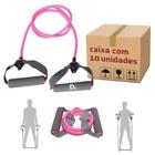 Caixa Master 10 Extensor de Treino Academia Exercicio Musculacao Tensao Leve  Liveup Sports 