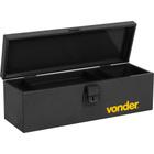 Caixa metálica para ferramentas baú 500x160x170mm com bandeja - Vonder