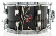 Caixa Odery Equalizer The Black Trees 12x7 Exotic Apple Wood com Buchas de Brass S.EQL.1207-TBT - Odery Drums