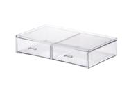 Caixa Organizadora 2 Gavetas 31,5x18,5x7cm - Elegance - Paramount