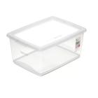 Caixa organizadora c/ trava cristal Ordene 15L 41x29x18cm