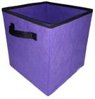 Caixa organizadora de 28x30x28- Violeta - Organibox