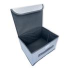 Caixa Organizadora Flexível Para Armário Guarda Roupa Box Tecido TNT Container Retangular Artesanato Escolar Decorativa
