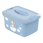 Caixa Organizadora Infantil Com Alça Decorada 5,2 L Menino Plasútil