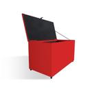 Caixa Organizadora material sintético - Vermelho - Ecopuff