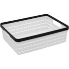 CAIXA ORGANIZADORA PLÁSTICO 9x22x29cm BRANCO - NH