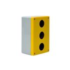 Caixa para Botoeira Plástica com 3 Furos 31mm 2033 Strahl