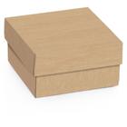 Caixa para Presente com Tampa Mini Quadr.kraft G 12X12X4CM