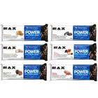 Caixa Power Protein Bar - 8un 90g - Max Titanium - Sabores Sortidos