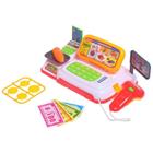 Caixa Registradora Completa De Brinquedo Infantil Mini Com Som E Luz Assessórios Para Menino Menina