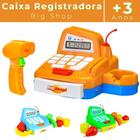 Caixa Registradora De Brinquedo Infantil C/ Acessórios E Som