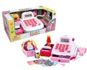 Caixa Registradora Infantil Rosa Dmt3815 - Dm Toys