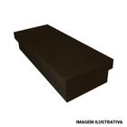 Caixa Retangular Tampa Sapato 26x10x5 Mdf Madeira Pintado