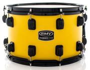 Caixa RMV FiberTech Silky Amarela 14x8 Casco Híbrido com Aros Inoxidáveis 1,7mm (Exclusiva)