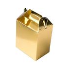 Caixa Sacolinha S2 14x11x6cm Dourada 10un - Assk Rizzo