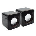 Caixa Som 2.0 Multimedia Speaker 3W Rms Controlador Volume - Multtimedia