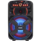 Caixa Som Amplificada Portátil Bluetooth 220W Rms Mp3 Fm Usb Led Bateria Tws Amvox Aca 221 GiganteII