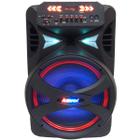 Caixa Som Amplificada Bluetooth 3000W Rms 6 Subwoofer LED