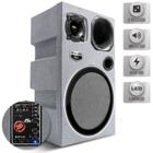 Caixa Som Bob Igreja Amplificada Shutt 600w RMS Woofer 12 Pol Xplode Bluetooth USB P10 LED Completa