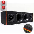 Caixa Som Corneteira Shutt 400w RMS 2 Corneta Curta + 2 Driver + 2 Super Tweeter MDF Carpete Cinza