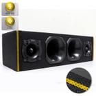 Caixa Som Corneteira Shutt 400w RMS 2 Corneta Curta + 2 Driver + 2 Super Tweeter MDF Carpete Cinza