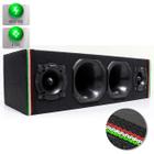 Caixa Som Corneteira Shutt 400w RMS 2 Corneta Curta + 2 Driver + 2 Super Tweeter MDF Carpete Cinza