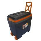 Caixa Térmica 34 Litros Com Rodinha Camping, Pesca, Cooler - antares