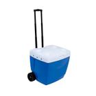 Caixa Térmica 44QT 42 Litros Com Rodas Azul - Mor