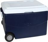 Caixa Termica 70 Litros Glacial Azul Mor Cooler Com Rodinhas