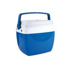 Caixa Térmica Cooler 12 Litros Resistente Prática Com Alça Comporta 13 Latinhas Azul Mor