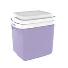 Caixa Térmica Cooler 22 L Lavender Tropical - Soprano